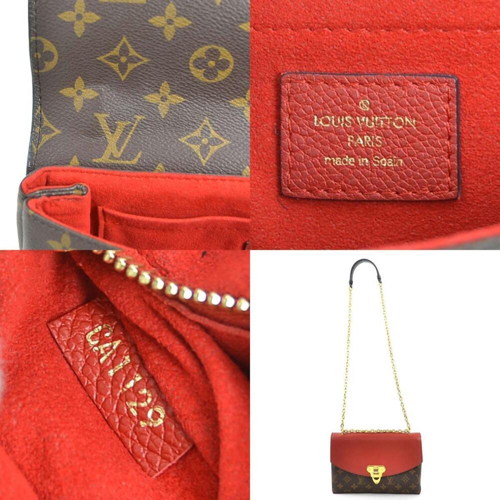 Louis Vuitton Shoulder Bag Monogram Saint Placide Canvas Leather Cerise Women... - Picture 5 of 5